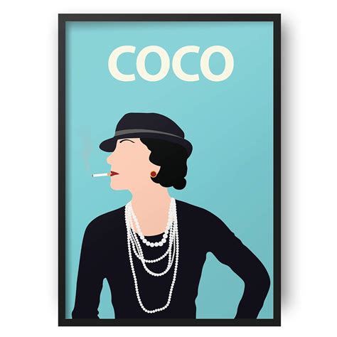 affiche coco chanel|coco chanel femme.